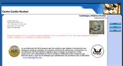 Desktop Screenshot of cardionuclear.com